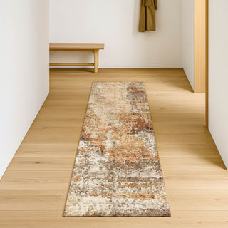Dalyn Lumara LM2 Copper Area Rug Runner Lifestyle Image Feature
