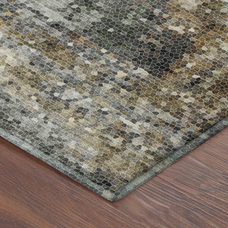Dalyn Lumara LM2 Khaki Area Rug Corner Image
