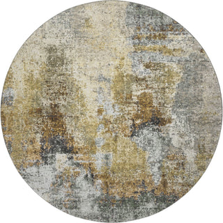 Dalyn Lumara LM2 Khaki Area Rug Round Main Image