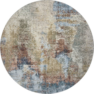 Dalyn Lumara LM2 Putty Area Rug Round Main Image