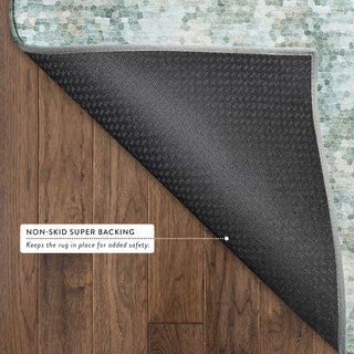 Dalyn Lumara LM2 Seafoam Area Rug Backing Image