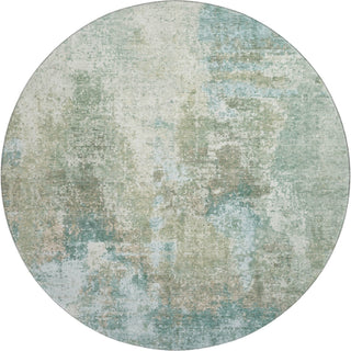 Dalyn Lumara LM2 Seafoam Area Rug Round Main Image