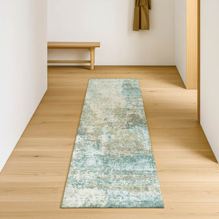 Dalyn Lumara LM2 Seafoam Area Rug Runner Lifestyle Image Feature