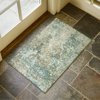 Dalyn Lumara LM2 Seafoam Area Rug Scatter Lifestyle Image Feature