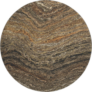 Dalyn Lumara LM3 Brown Area Rug Round Main Image