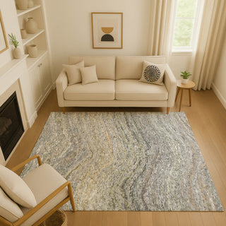 Dalyn Lumara LM3 Granite Area Rug Lifestyle Image Feature