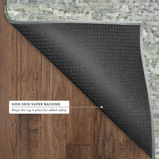 Dalyn Lumara LM3 Sage Area Rug Backing Image