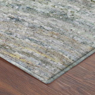 Dalyn Lumara LM3 Sage Area Rug Corner Image