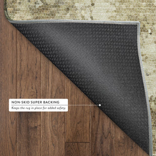 Dalyn Lumara LM4 Wheat Area Rug Backing Image