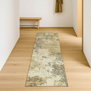 Dalyn Lumara LM4 Wheat Area Rug Runner Lifestyle Image Feature