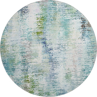 Dalyn Lumara LM5 Aqua Area Rug Round Main Image