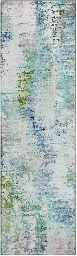 Dalyn Lumara LM5 Aqua Area Rug Runner Main Image