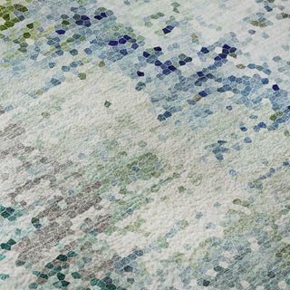 Dalyn Lumara LM5 Aqua Area Rug Swatch Image