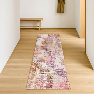 Dalyn Lumara LM5 Blush Area Rug Runner Lifestyle Image Feature