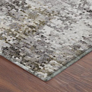 Dalyn Lumara LM5 Putty Area Rug Corner Image