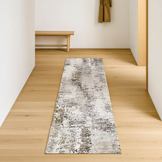 Dalyn Lumara LM5 Putty Area Rug Runner Lifestyle Image Feature