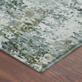 Dalyn Lumara LM5 Sage Area Rug Corner Image