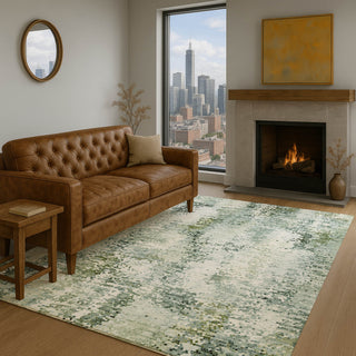 Dalyn Lumara LM5 Sage Area Rug Lifestyle Image Feature