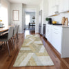 Dalyn Lorenzo LN1 Tan Machine Washable Area Rug Runner Lifestyle Image Feature