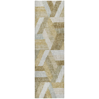 Dalyn Lorenzo LN1 Tan Machine Washable Area Rug Runner Main Image
