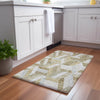 Dalyn Lorenzo LN1 Tan Machine Washable Area Rug Scatter Lifestyle Image Feature