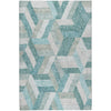 Dalyn Lorenzo LN1 Teal Machine Washable Area Rug main image