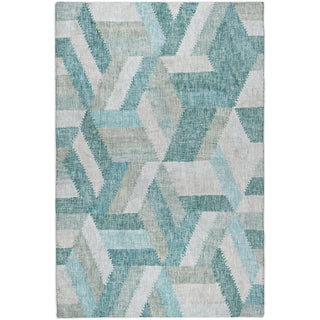 Dalyn Lorenzo LN1 Teal Machine Washable Area Rug main image