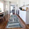 Dalyn Lorenzo LN2 Denim Machine Washable Area Rug Runner Lifestyle Image Feature