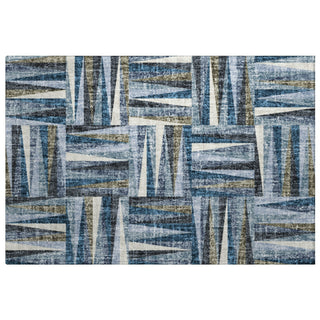 Dalyn Lorenzo LN2 Denim Machine Washable Area Rug Scatter Main Image