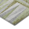 Dalyn Lorenzo LN2 Green Machine Washable Area Rug Corner Image