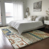 Dalyn Lorenzo LN3 Ivory Machine Washable Area Rug Lifestyle Image Feature