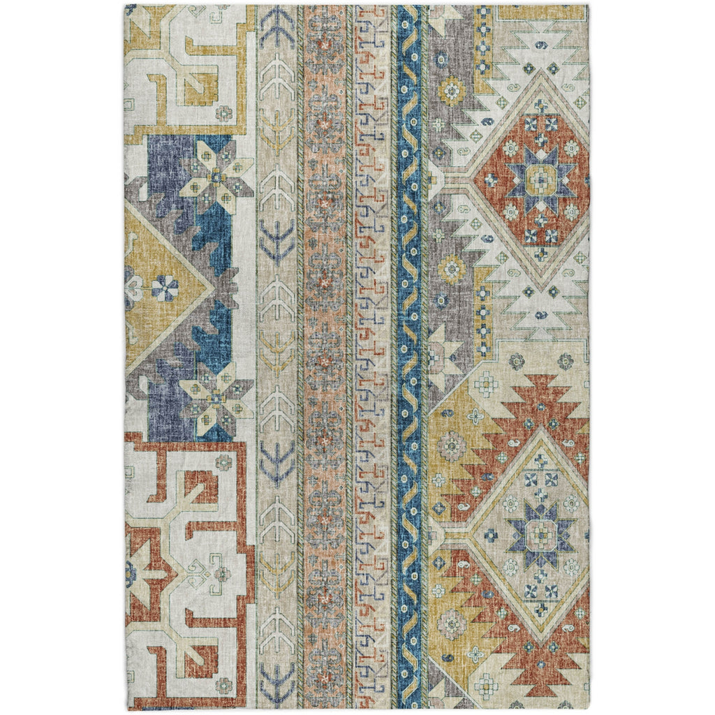 Dalyn Lorenzo LN3 Ivory Machine Washable Area Rug main image