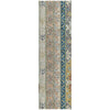 Dalyn Lorenzo LN3 Ivory Machine Washable Area Rug Runner Main Image