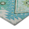 Dalyn Lorenzo LN3 Mint Machine Washable Area Rug Corner Image
