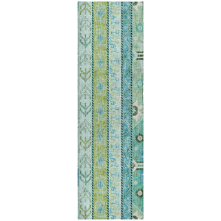 Dalyn Lorenzo LN3 Mint Machine Washable Area Rug Runner Main Image