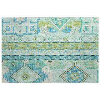Dalyn Lorenzo LN3 Mint Machine Washable Area Rug Scatter Main Image