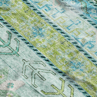 Dalyn Lorenzo LN3 Mint Machine Washable Area Rug Swatch Image