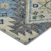 Dalyn Lorenzo LN3 Navy Machine Washable Area Rug Corner Image
