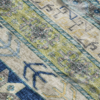 Dalyn Lorenzo LN3 Navy Machine Washable Area Rug Swatch Image