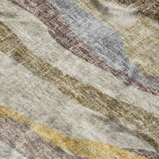 Dalyn Lorenzo LN4 Beige Machine Washable Area Rug Swatch Image