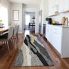 Dalyn Lorenzo LN4 Black Machine Washable Area Rug Runner Lifestyle Image Feature