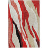 Dalyn Lorenzo LN4 Red Machine Washable Area Rug main image