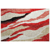 Dalyn Lorenzo LN4 Red Machine Washable Area Rug Scatter Main Image