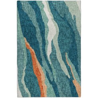 Dalyn Lorenzo LN4 Teal Machine Washable Area Rug main image