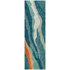 Dalyn Lorenzo LN4 Teal Machine Washable Area Rug Runner Main Image