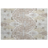 Dalyn Lorenzo LN5 Ivory Machine Washable Area Rug Scatter Main Image