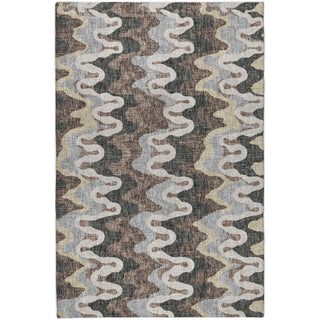 Dalyn Lorenzo LN6 Charcoal Machine Washable Area Rug main image