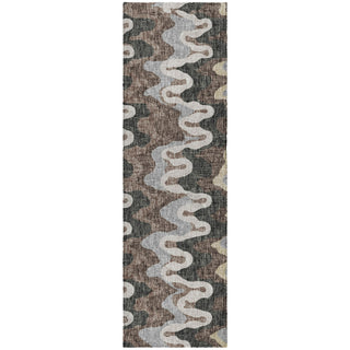 Dalyn Lorenzo LN6 Charcoal Machine Washable Area Rug Runner Main Image