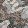 Dalyn Lorenzo LN6 Charcoal Machine Washable Area Rug Swatch Image