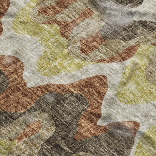 Dalyn Lorenzo LN6 Chocolate Machine Washable Area Rug Swatch Image